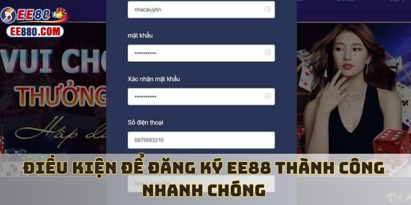 Điều kiện để đăng ký EE88
