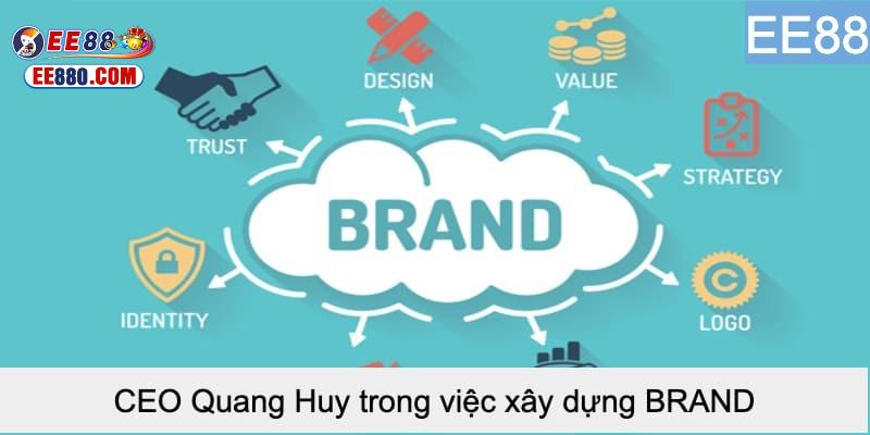 Ông đóng vai trò quan trọng trong việc xây dựng BRAND